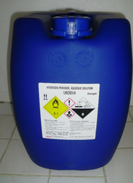 Agua Oxigenada 35% (caneca de 30 kg)