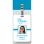 Tarjetas de Identificación con clip largarto